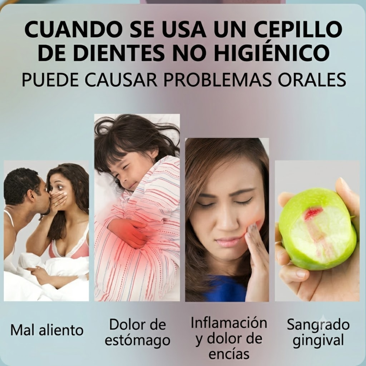 ERACARE Sanitizador de Cepillos de Dientes